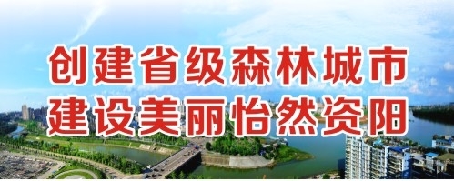 大屁股骚妇被操视频创建省级森林城市 建设美丽怡然资阳